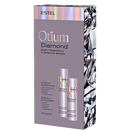 Set for smoothness and shine of hair OTIUM DIAMOND ESTEL 450 gr Set for smoothness and shine of hair OTIUM DIAMOND ESTEL 450 gr